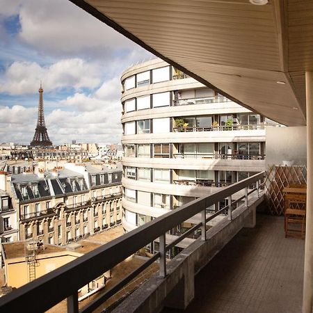 Appartement Vue Tour Eiffel París Exterior foto