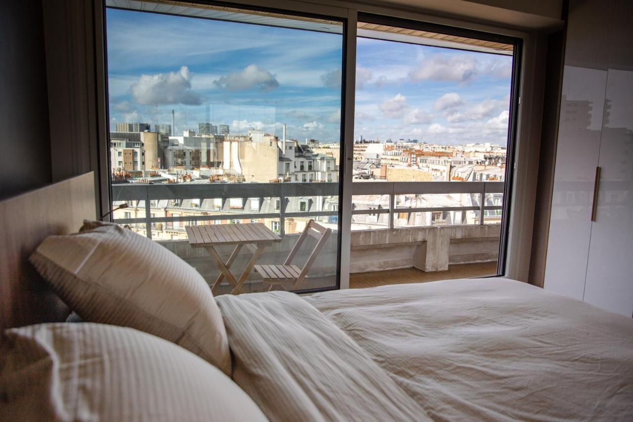 Appartement Vue Tour Eiffel París Exterior foto